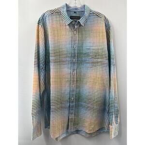 Patrick James Men's Long Sleeve Button Down Shirt Size Large (41/42) NWOT